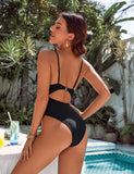Emoswim - Damen Badeanzug Cut-Out Bademode