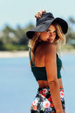 Emoswim - High Waist Bedruckter Neckholder Bikini