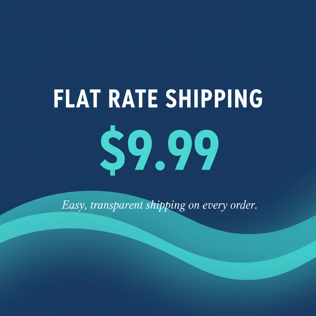 Flat Rate Shipping Banner